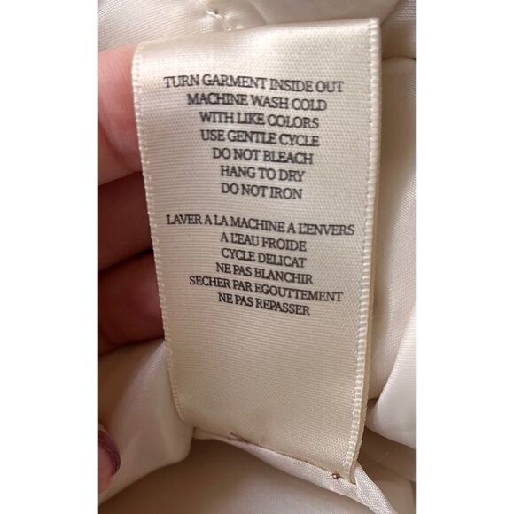 BLANKNYC Faux Shearling with Faux Leather Trim Bomber Jacket, Size XS - Picture 12 of 13